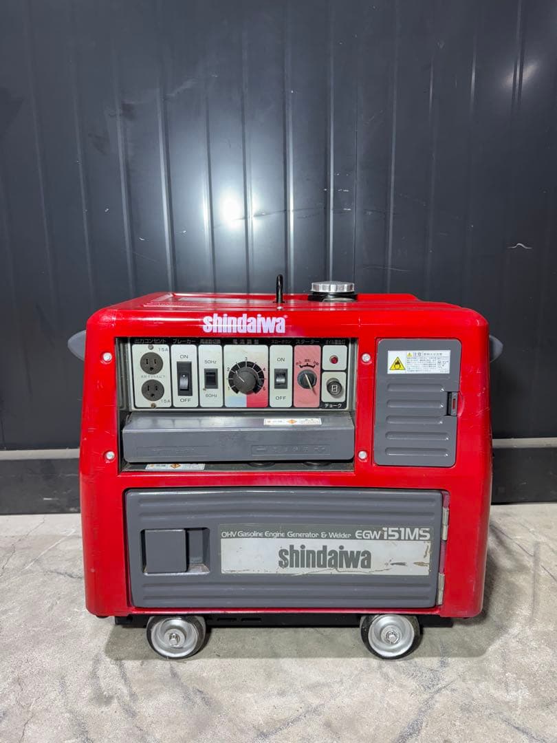 新ダイワ エンジンウェルダー 発電機 溶接機 アーク溶接機 EGW151MS