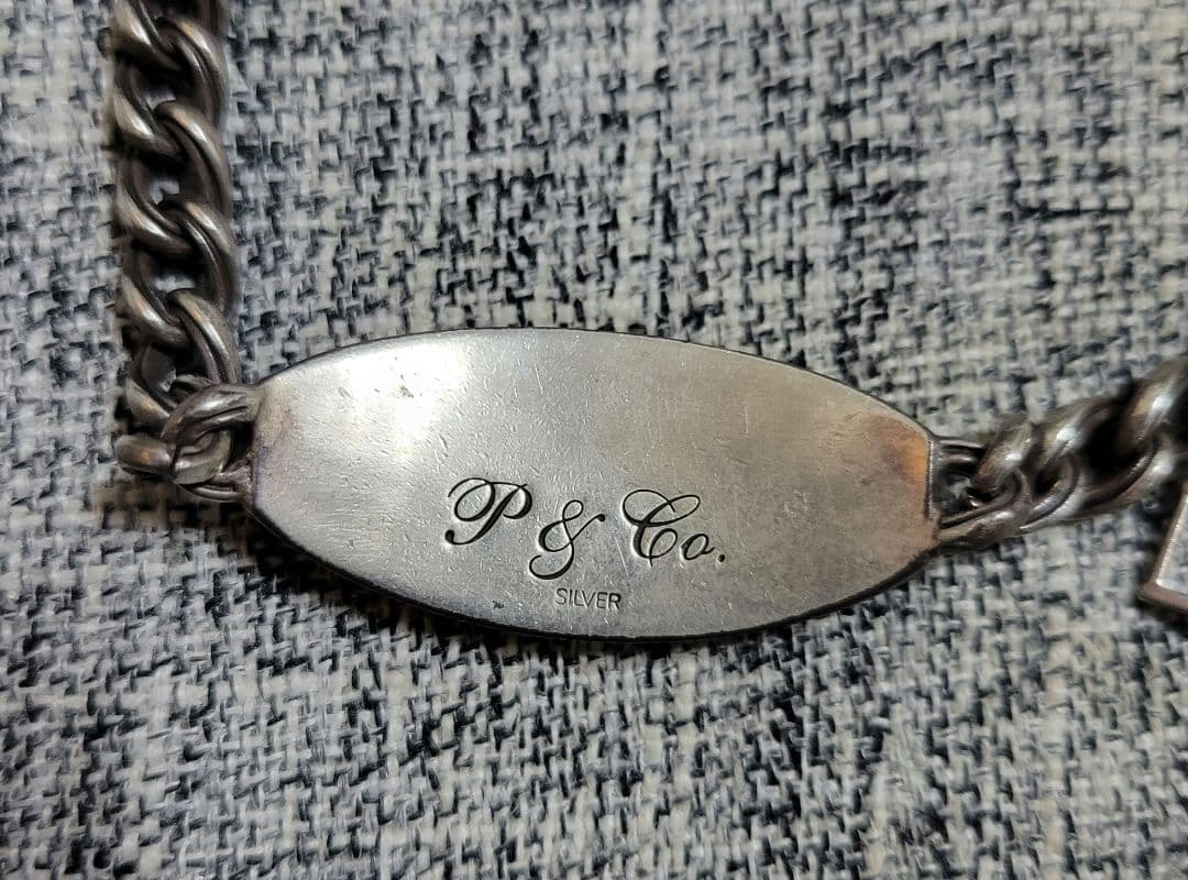 アクセサリー PEANUTS&CO snake plate bracelet m