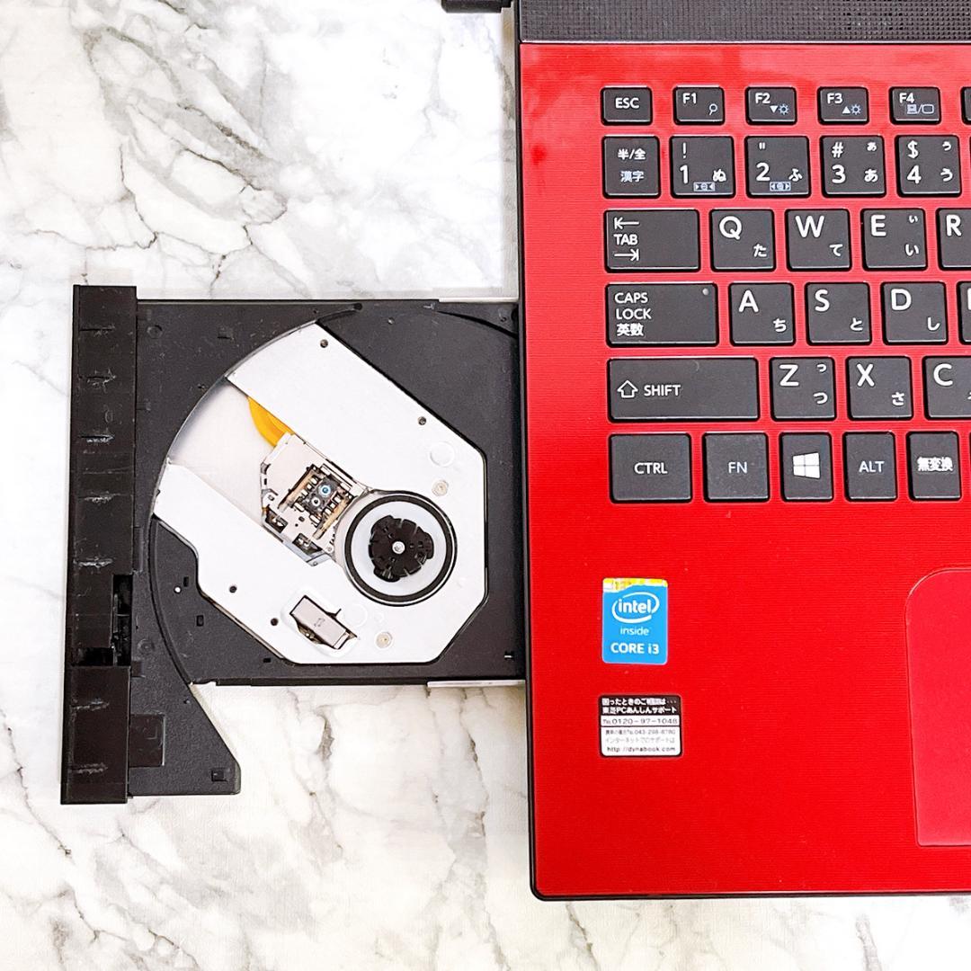 美品✨Windows11✨新品爆速SSD薄型ノートパソコン赤✨カメラ・オフィス付