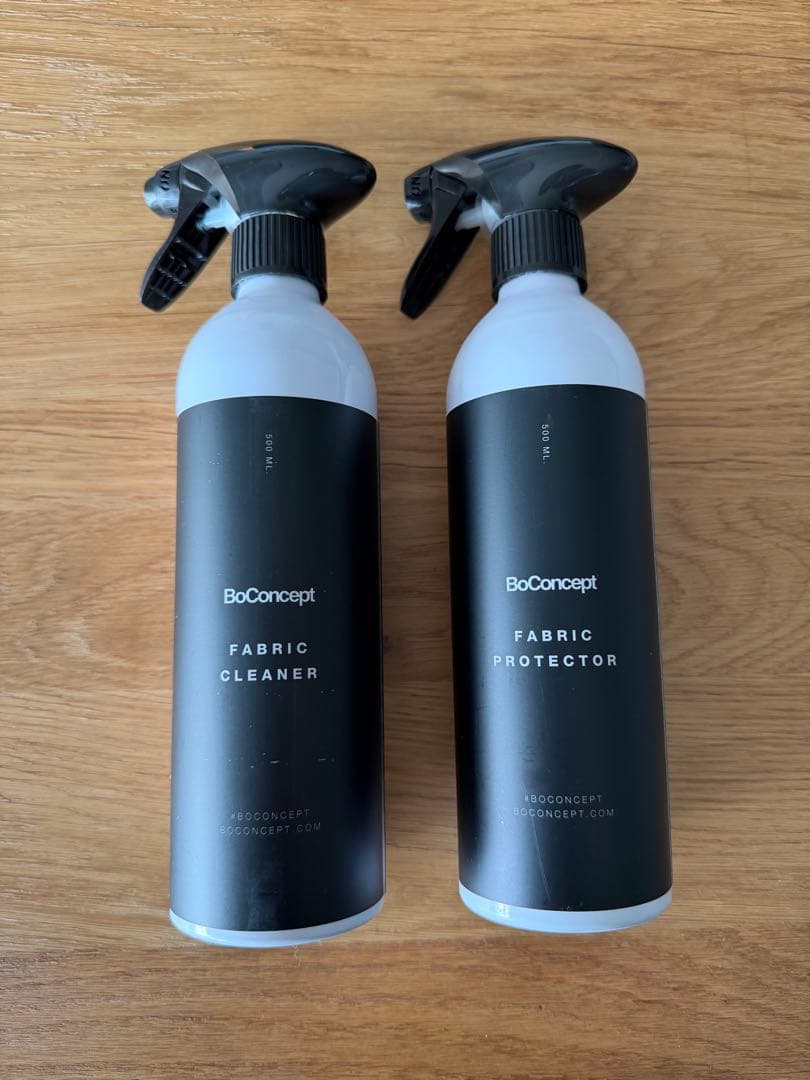 1/22で削除　ボーコンセプト　ファブリッククリーナー　ファブリックプロテクター