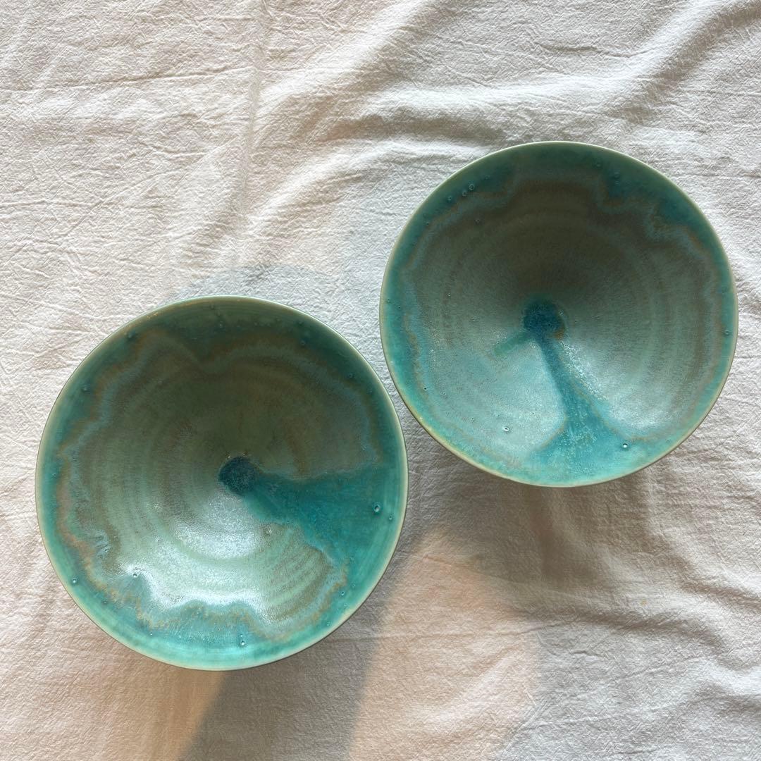 池田優子 浅鉢2点セット
