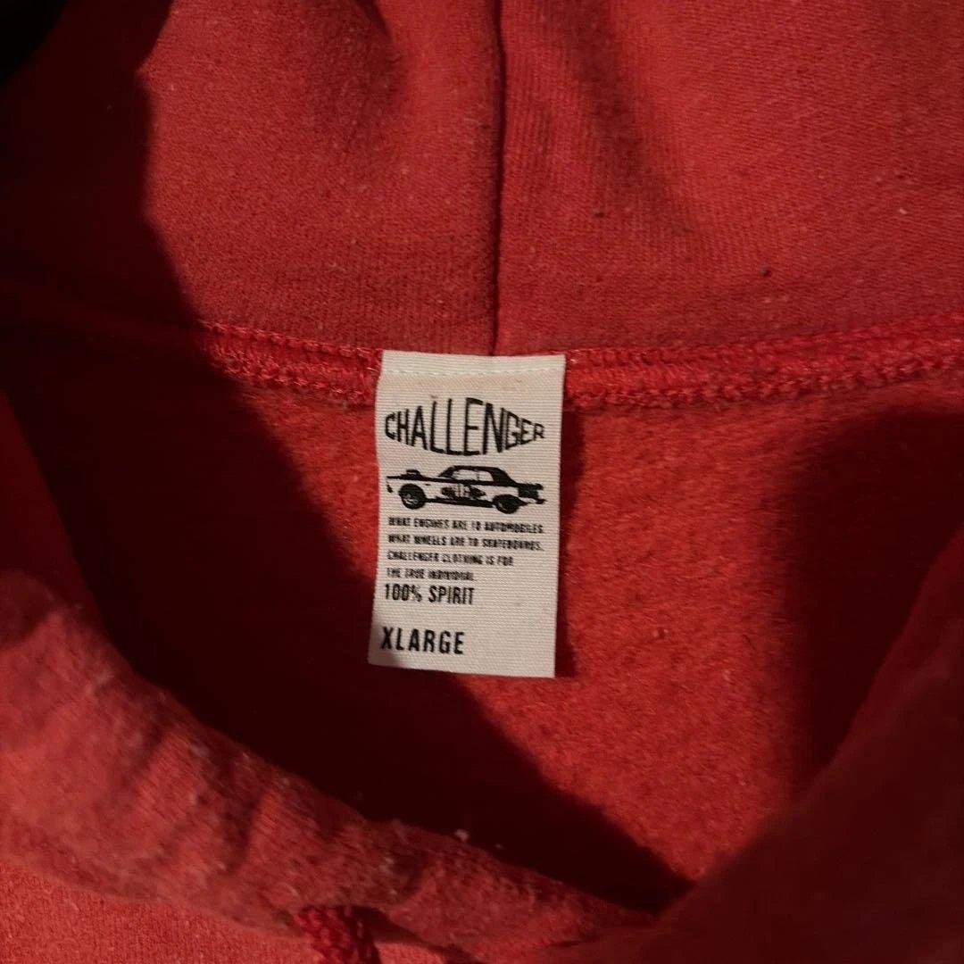 Challenger グラフィックパーカー XL 赤