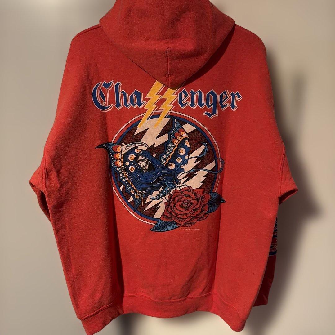 Challenger グラフィックパーカー XL 赤
