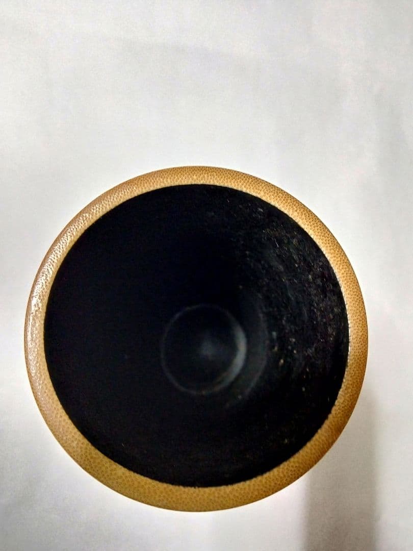 駿河竹千筋細工 竹花器 / 竹工房然林房/伝統工芸品 「木の葉」