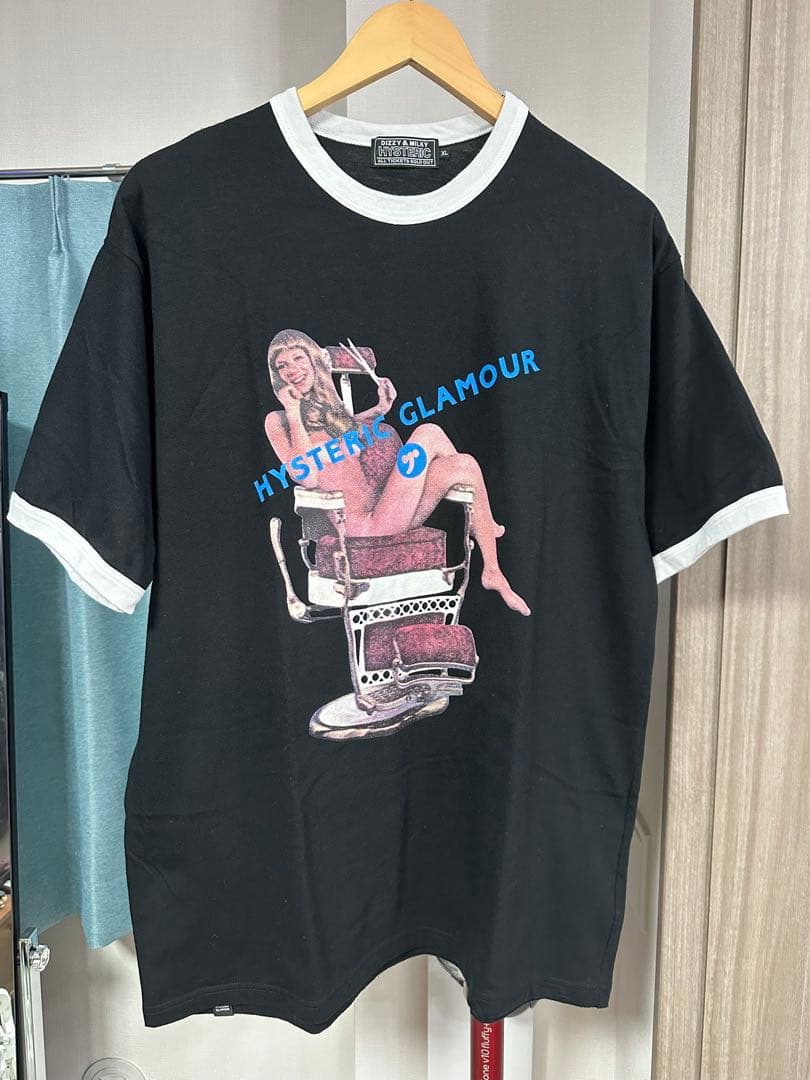 値下げ　【超人気モデル】ヒステリックグラマー ヒスガール プリントTシャツ　XL