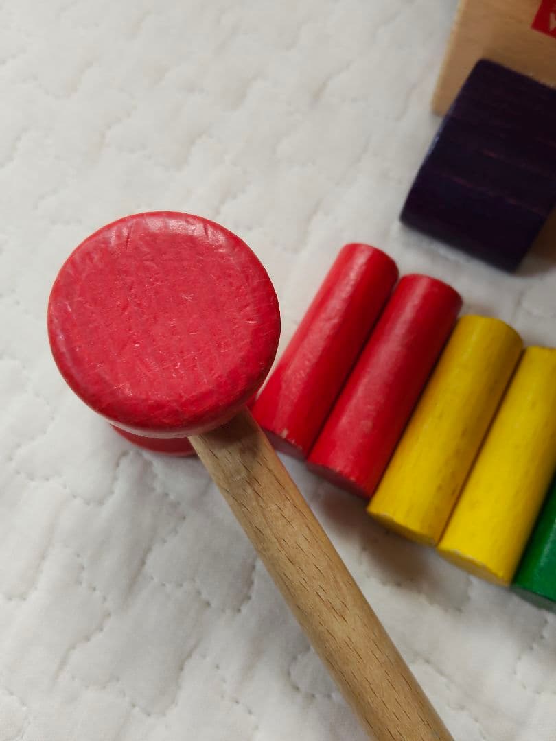 ハンマートイ　大工さん　木製　おもちゃ　ニック社　知育玩具