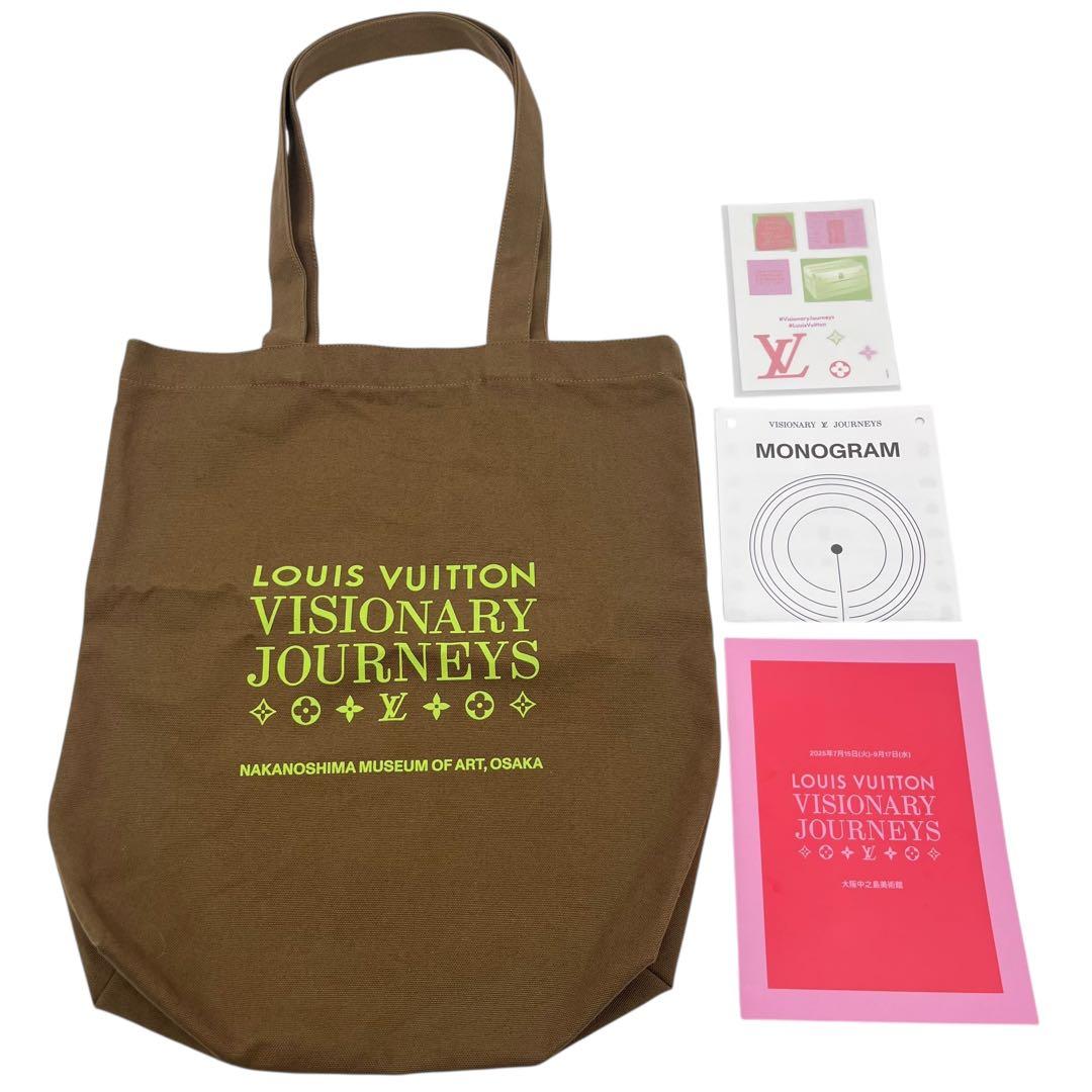 LOUIS VUITTON ヴィジョナリージャーニー展 トート+来場特典シール