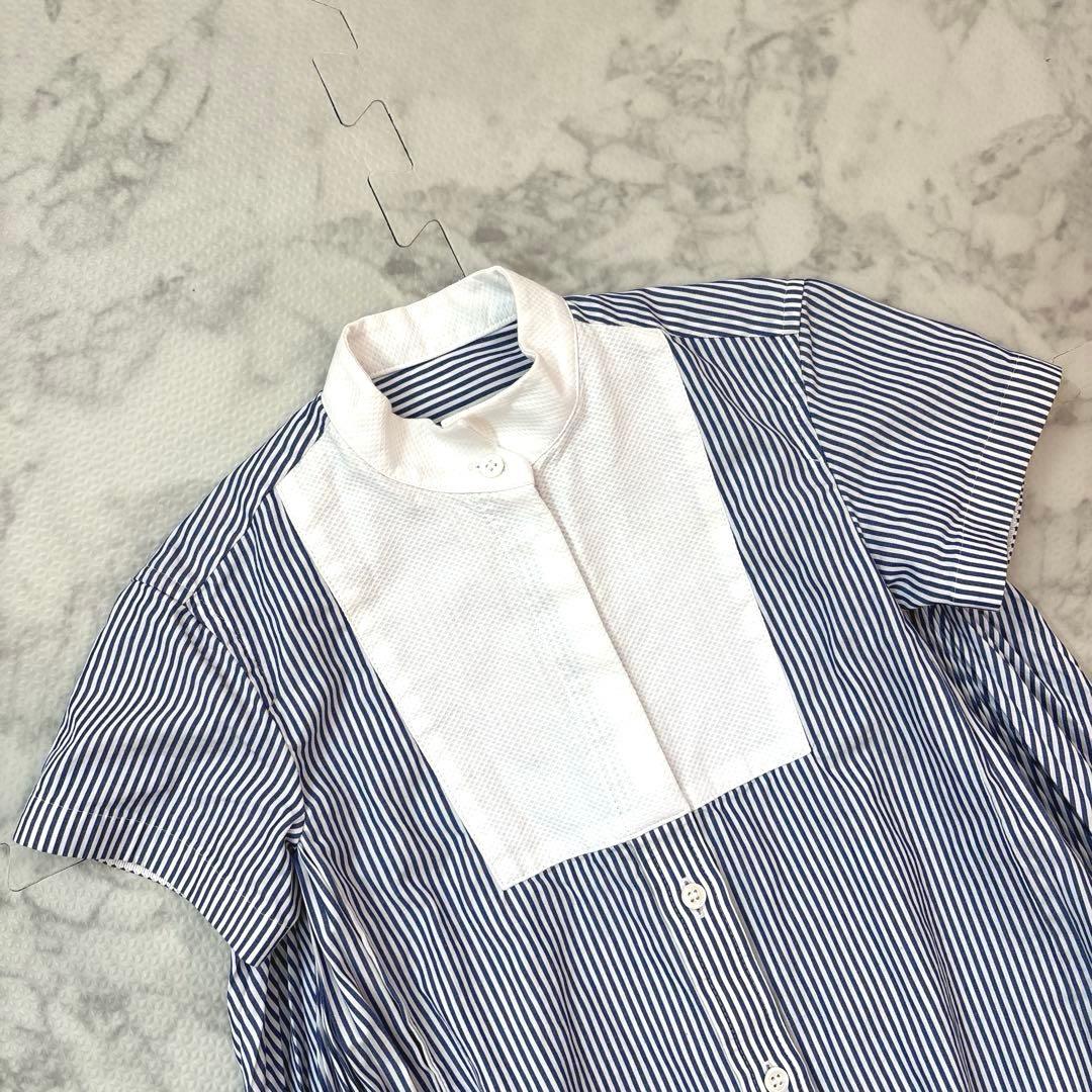 【美品】sacai キッズ　サイドプリーツ　ワンピース