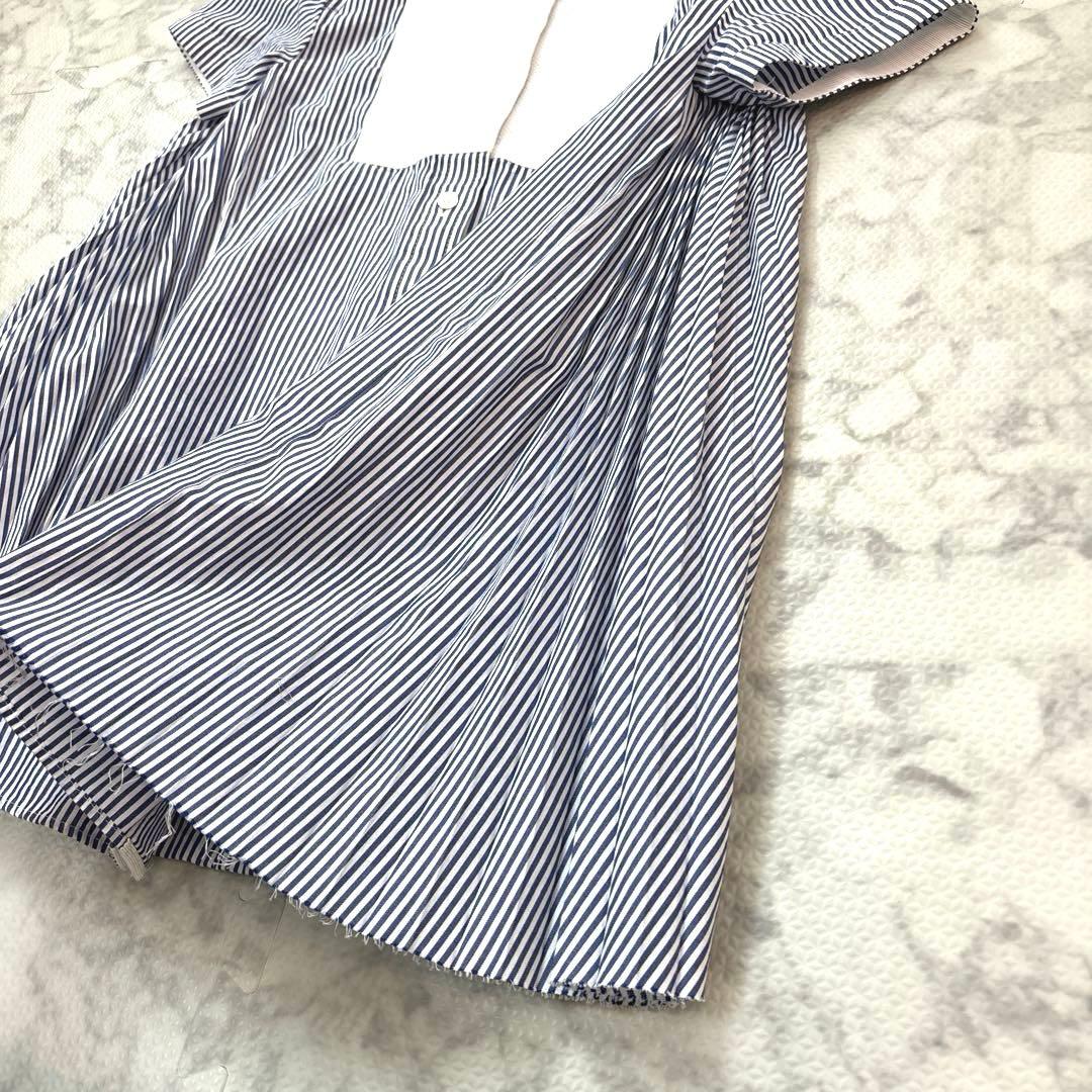 【美品】sacai キッズ　サイドプリーツ　ワンピース