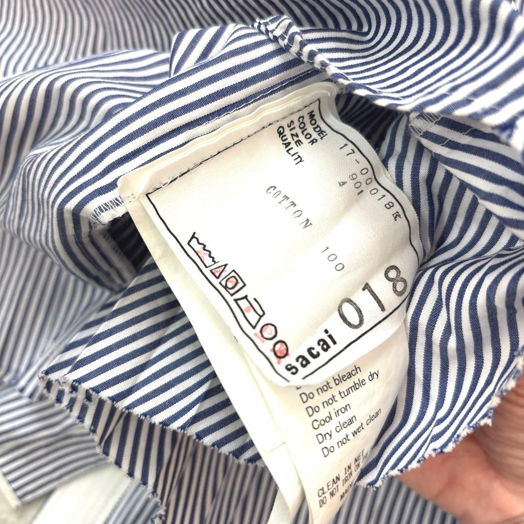 【美品】sacai キッズ　サイドプリーツ　ワンピース