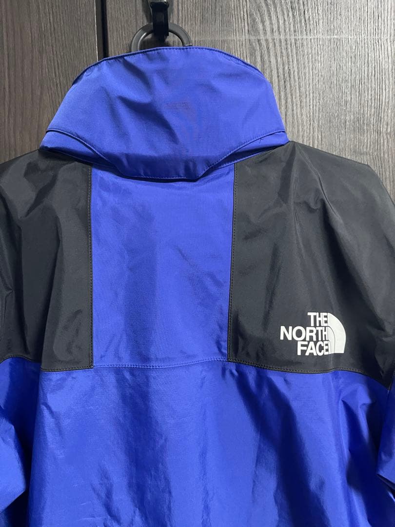 【着用1回】美品　ザノースフェイス　レインテックス　ゴアジャケット　L 青