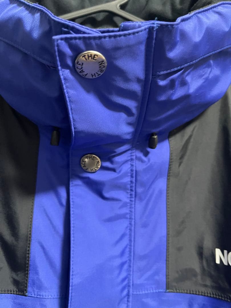 【着用1回】美品　ザノースフェイス　レインテックス　ゴアジャケット　L 青