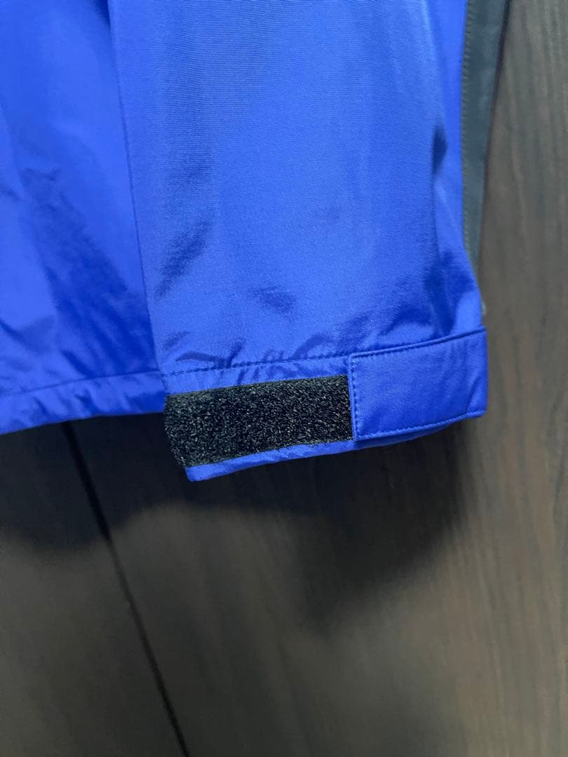 【着用1回】美品　ザノースフェイス　レインテックス　ゴアジャケット　L 青