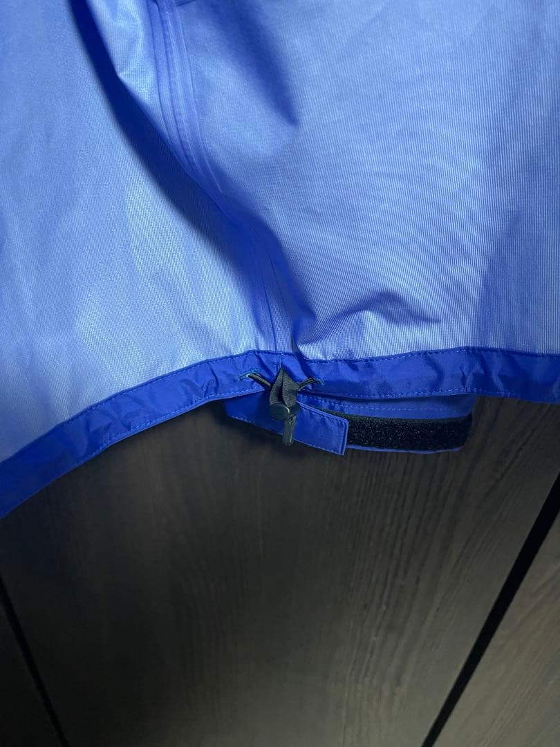 【着用1回】美品　ザノースフェイス　レインテックス　ゴアジャケット　L 青