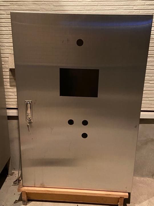 日東工業 ステンレス　型窓付キャビネット 片扉 NITO N425154