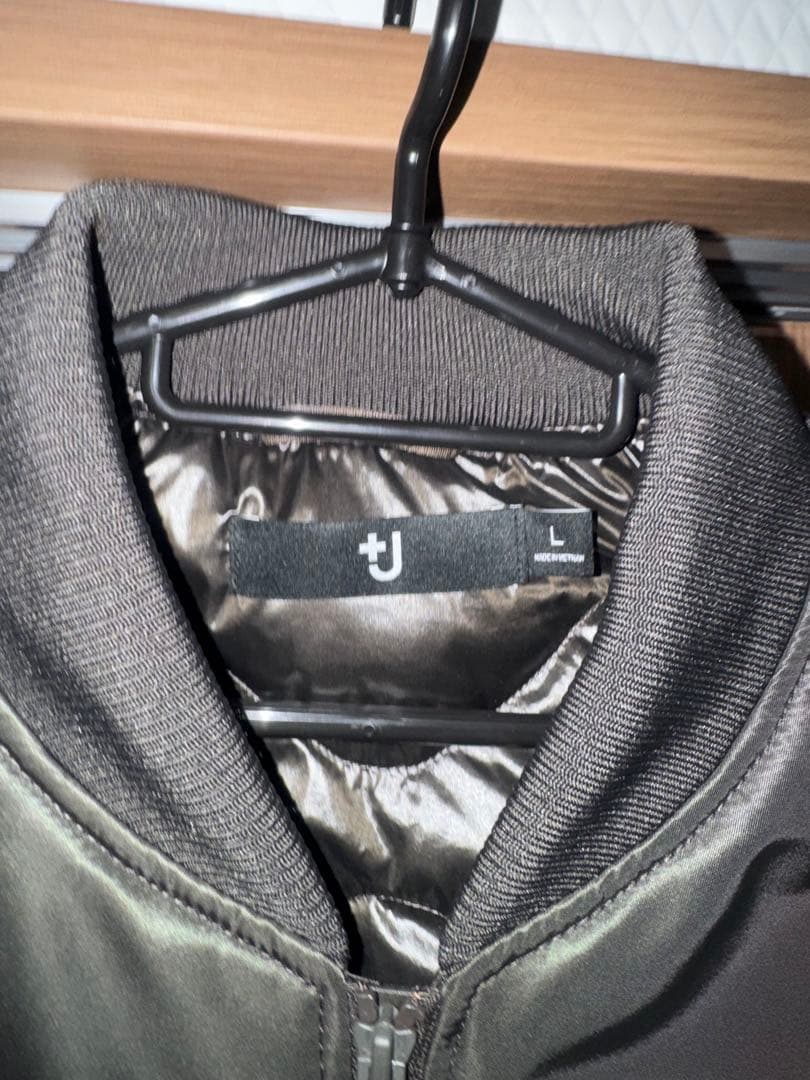 売り切り ハイブリッドダウン オーバーサイズ MA－1 グレー L 試着のみ