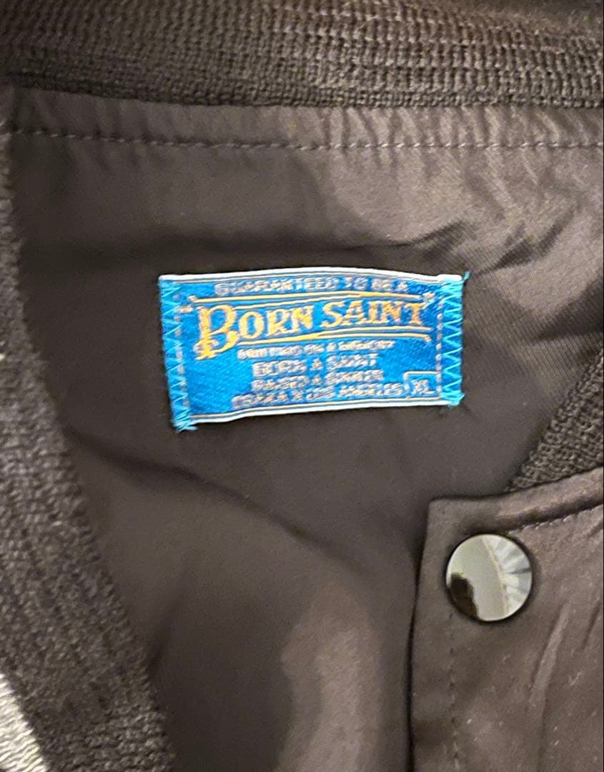 セントマイケル　BORN SAINT サテンジャケット ＸＬ