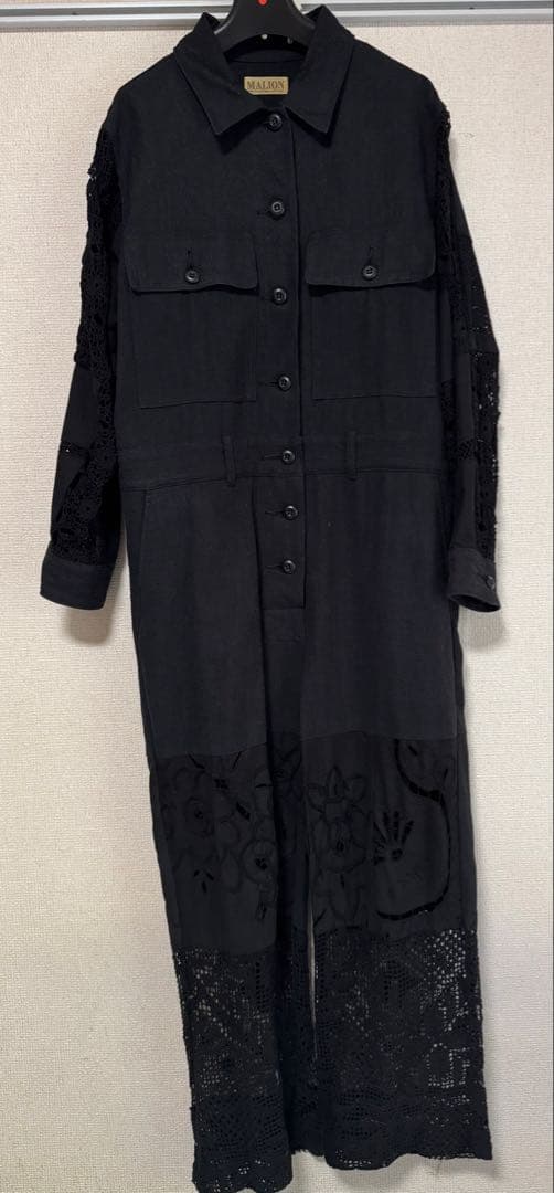 MALION vintage for CITYSHOP lace ジャンプスーツ