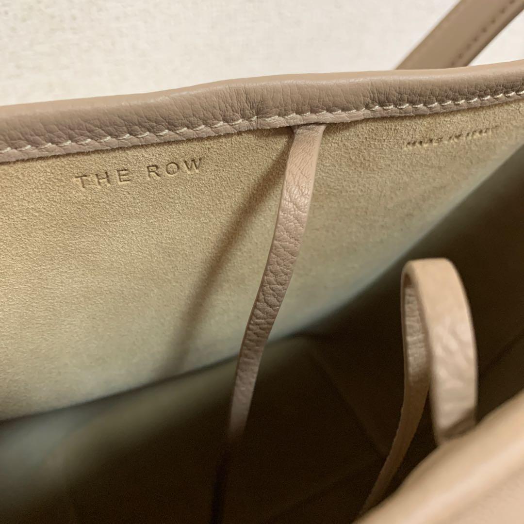 正規品 美品 THE ROW ザロウ トートバッグ LARGE ラージ トープ