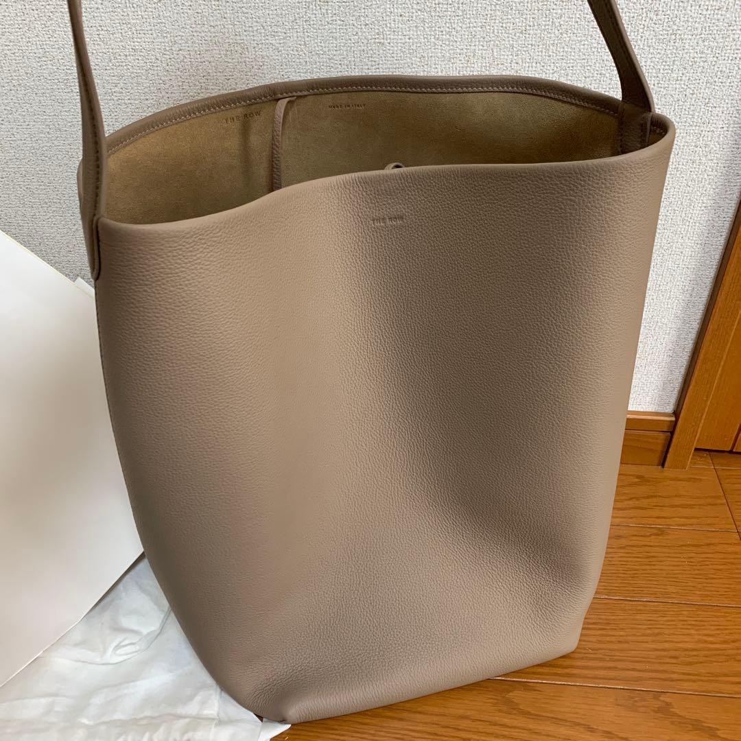 正規品 美品 THE ROW ザロウ トートバッグ LARGE ラージ トープ