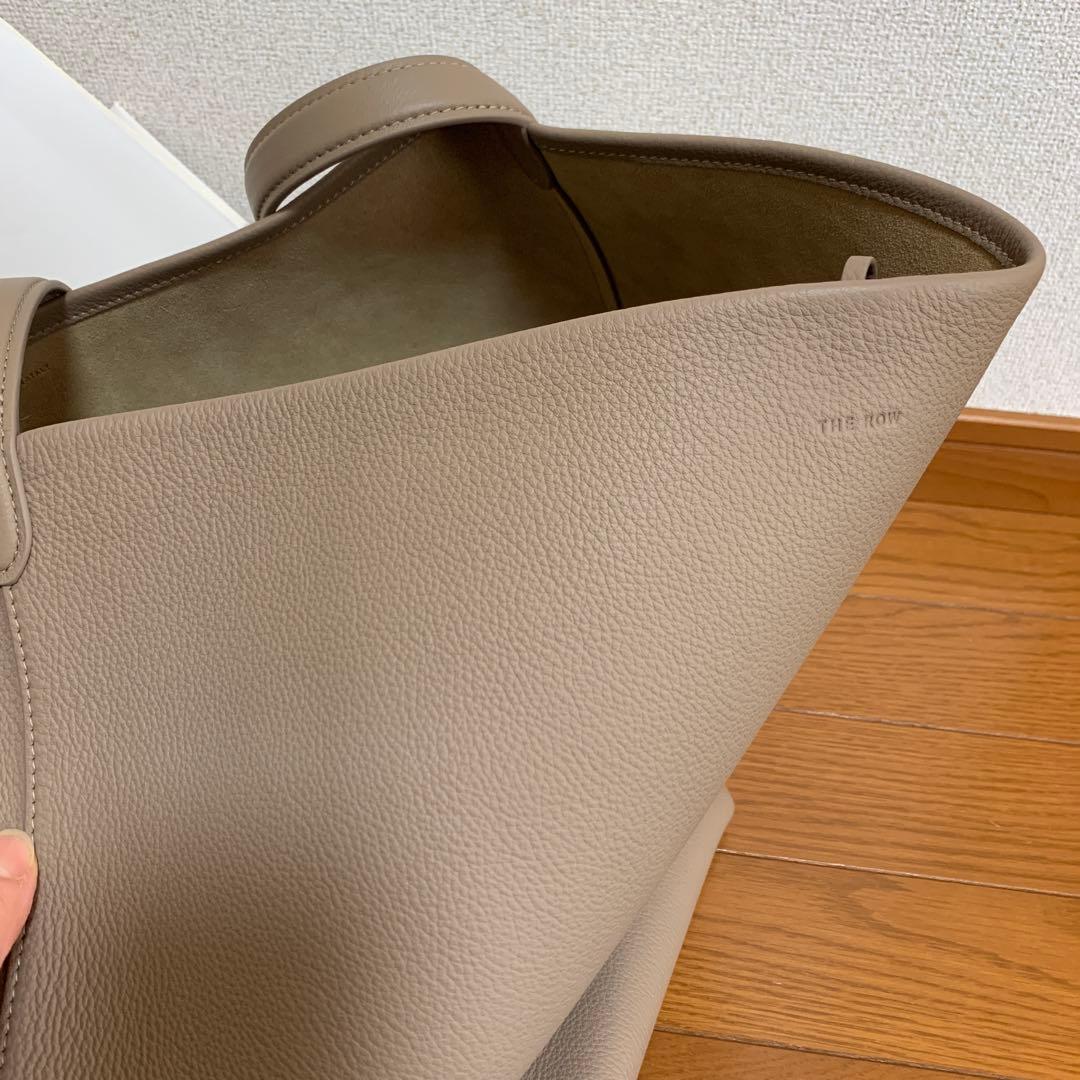 正規品 美品 THE ROW ザロウ トートバッグ LARGE ラージ トープ
