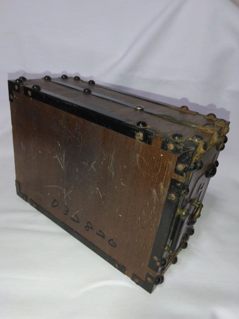 高知信用金庫　貯金箱　千両箱　土佐藩 　山内家 家紋入り