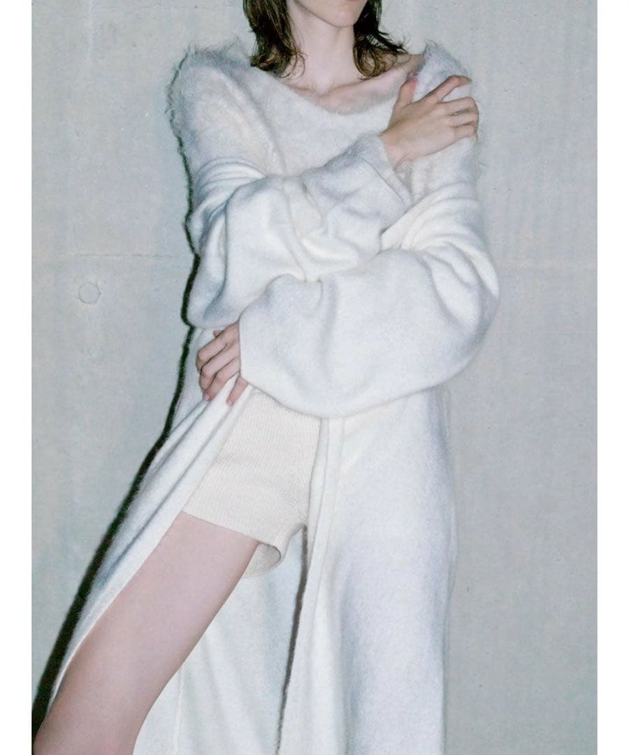 SNIDEL 【HIGH QUALITY】スリアルパカVネックプルオーバー