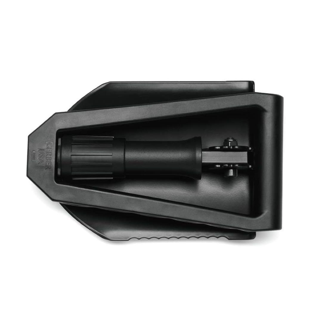 折りたたみシャベル E TOOL スコップ 黒 ガーデニング キャンプ ガーバー