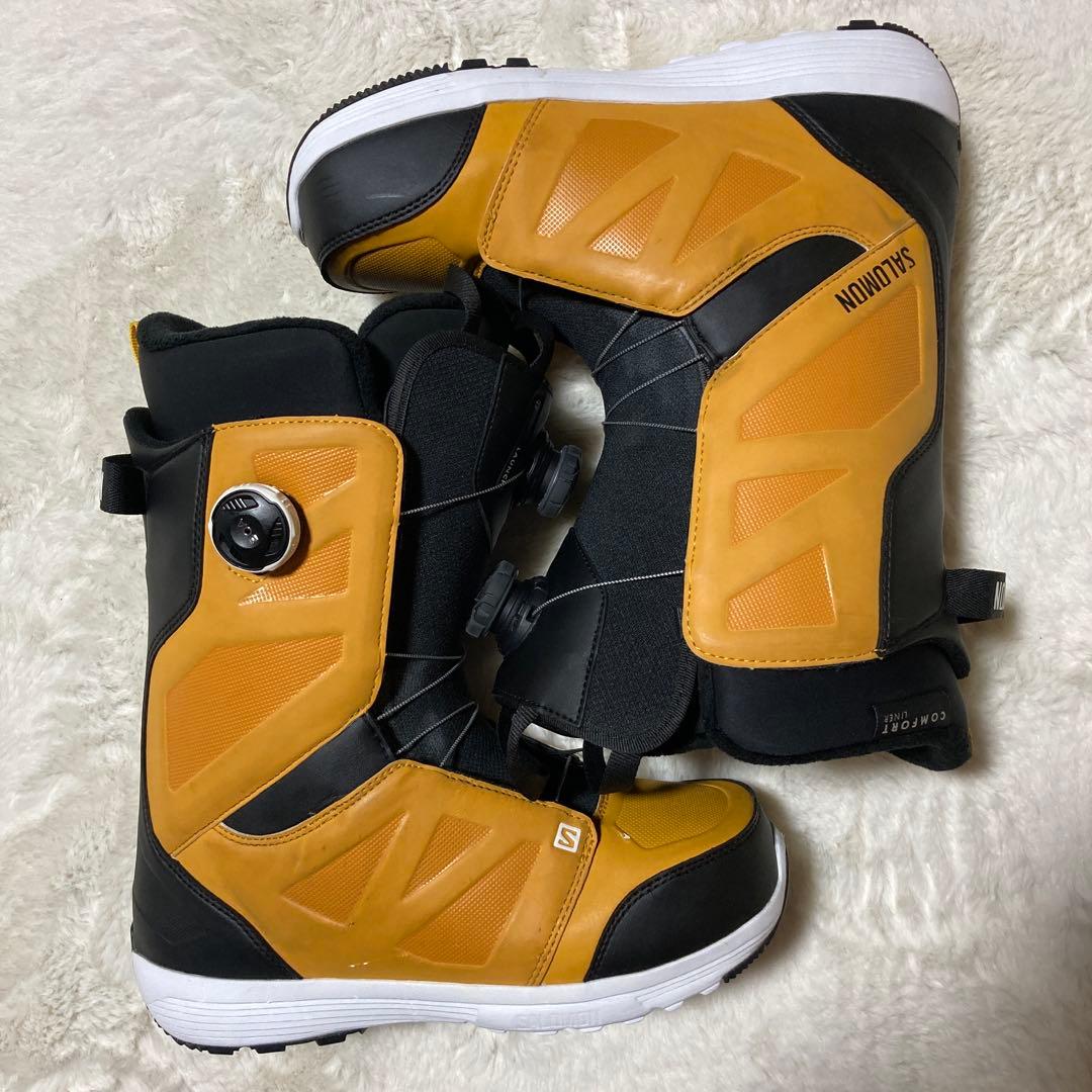 【美品】SALOMON スノーボードブーツ LUNCH BOA SJ 27cm