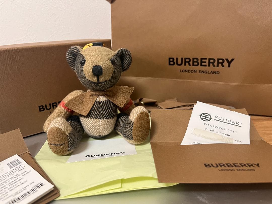 美品✨バーバリー トーマスベア BURBERRY