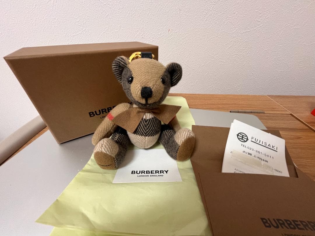 美品✨バーバリー トーマスベア BURBERRY