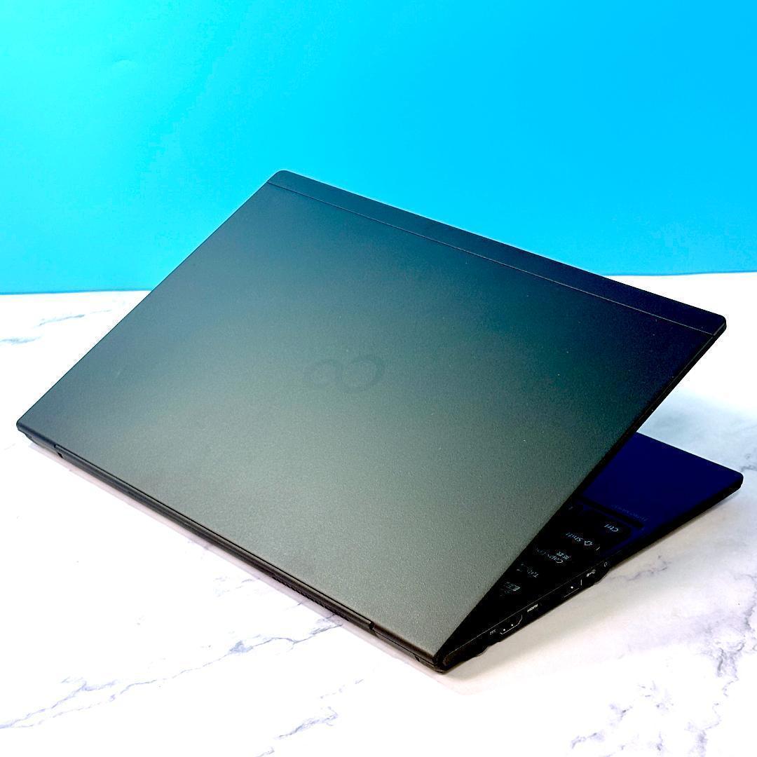 超薄型軽量☆メモリ8GB・SSDで快速★指紋認証★Win11☆ノートパソコン