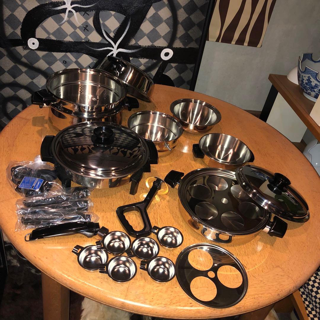 ロイヤルクイーン　Liquid Core 大フライパン IH対応　セット