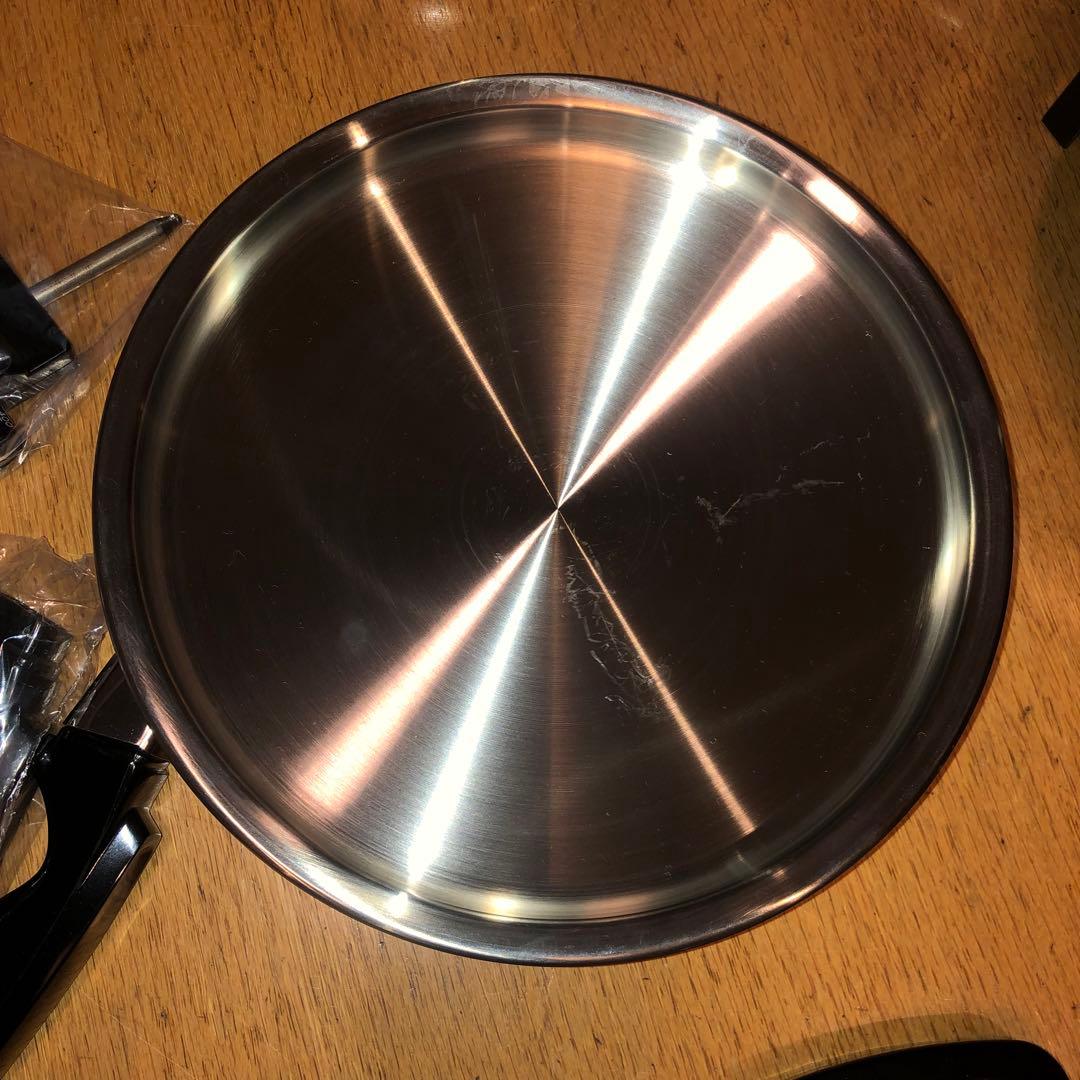 ロイヤルクイーン　Liquid Core 大フライパン IH対応　セット