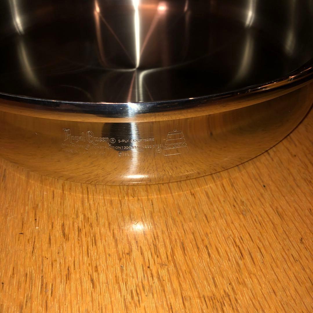 ロイヤルクイーン　Liquid Core 大フライパン IH対応　セット