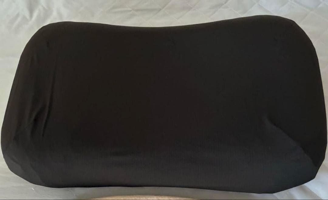 【美品】ヒツジのいらない枕 極柔 ブラックレーベルカバー付