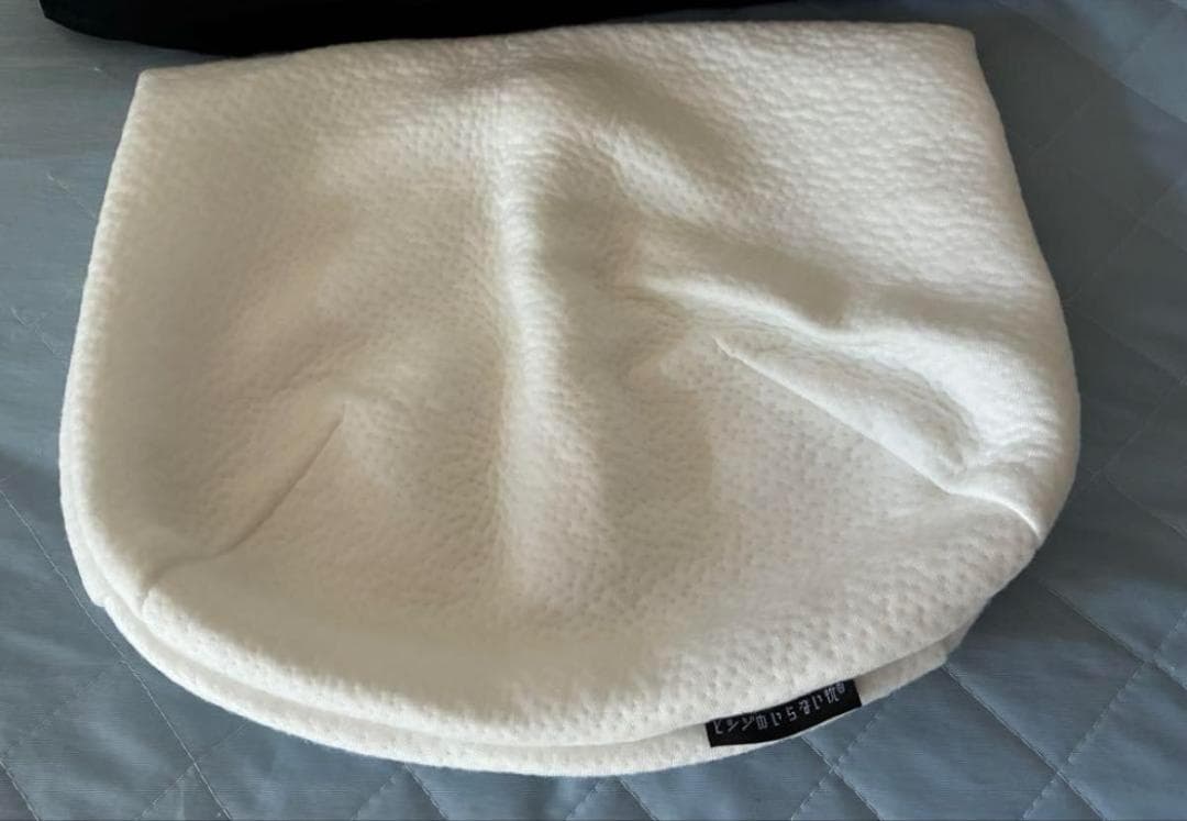 【美品】ヒツジのいらない枕 極柔 ブラックレーベルカバー付