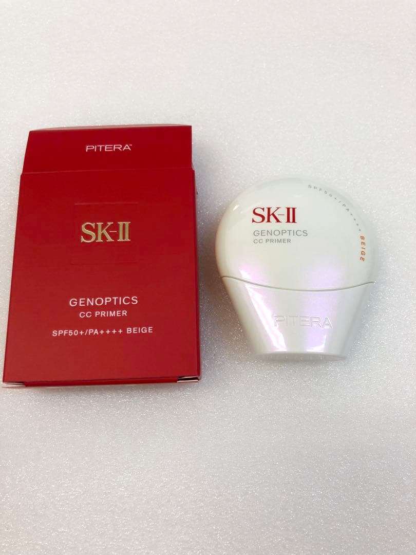 SKⅡ ジェノプティクスCCプライマー　ナチュラルベージュ　サンプル付　新品