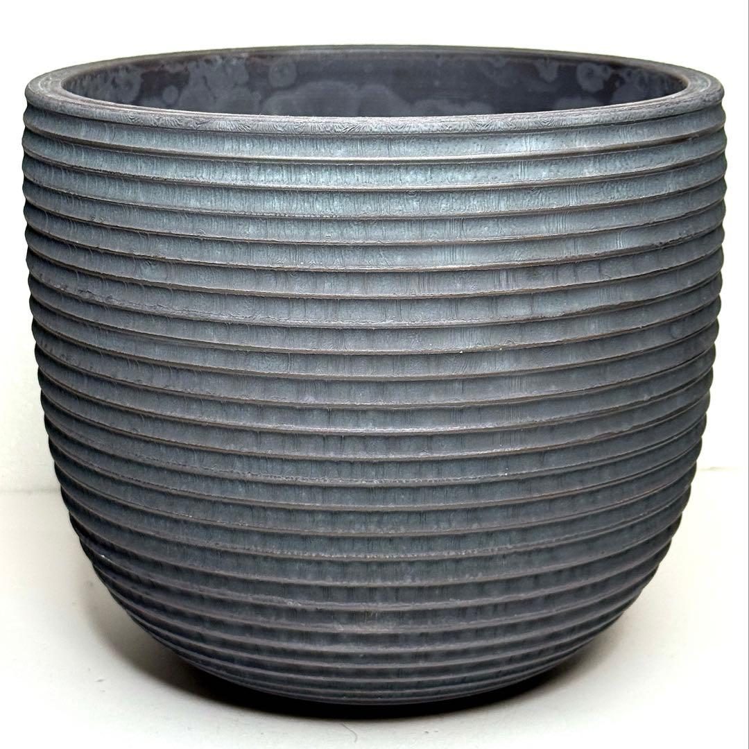 口径17.5cm植木鉢多肉塊根観葉植物ハンドメイド陶器陶芸