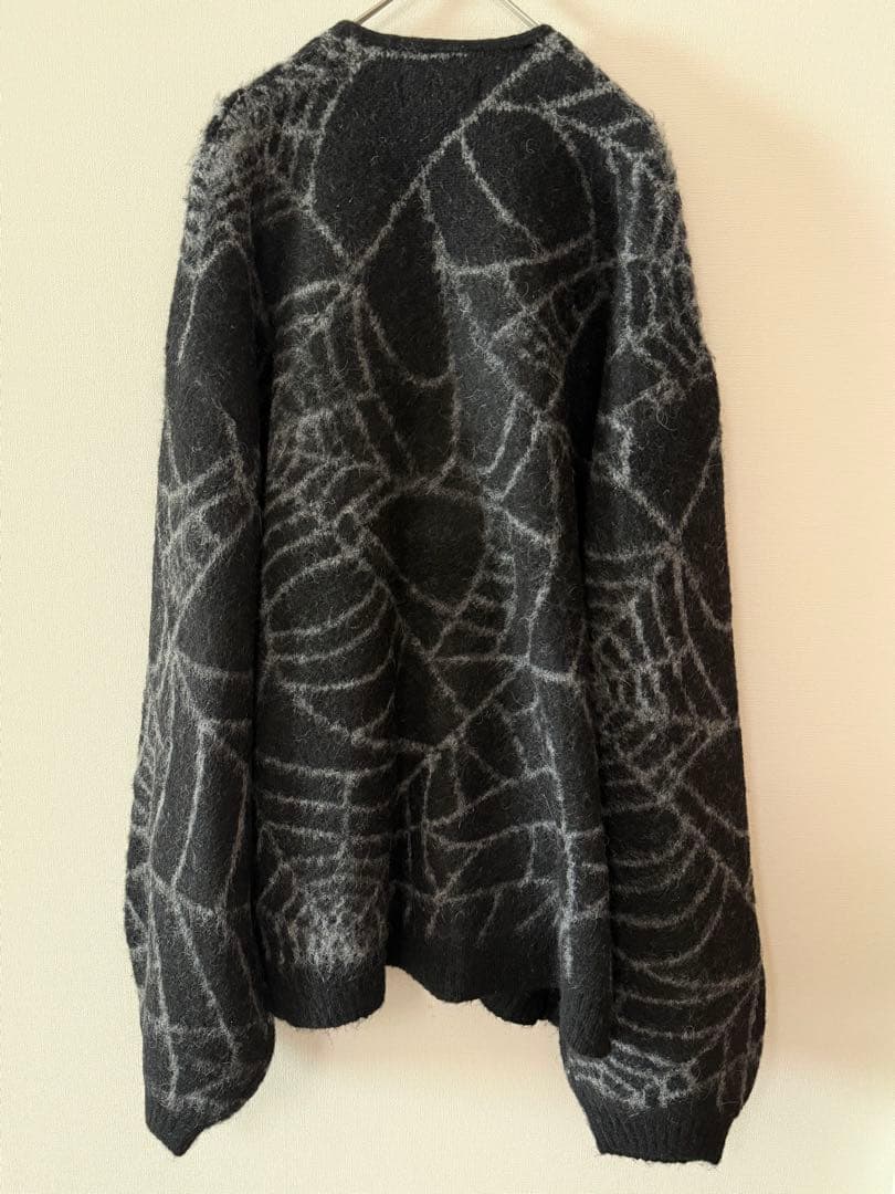 Evilact Spider Knit Cardigan イーヴルアクト　XL