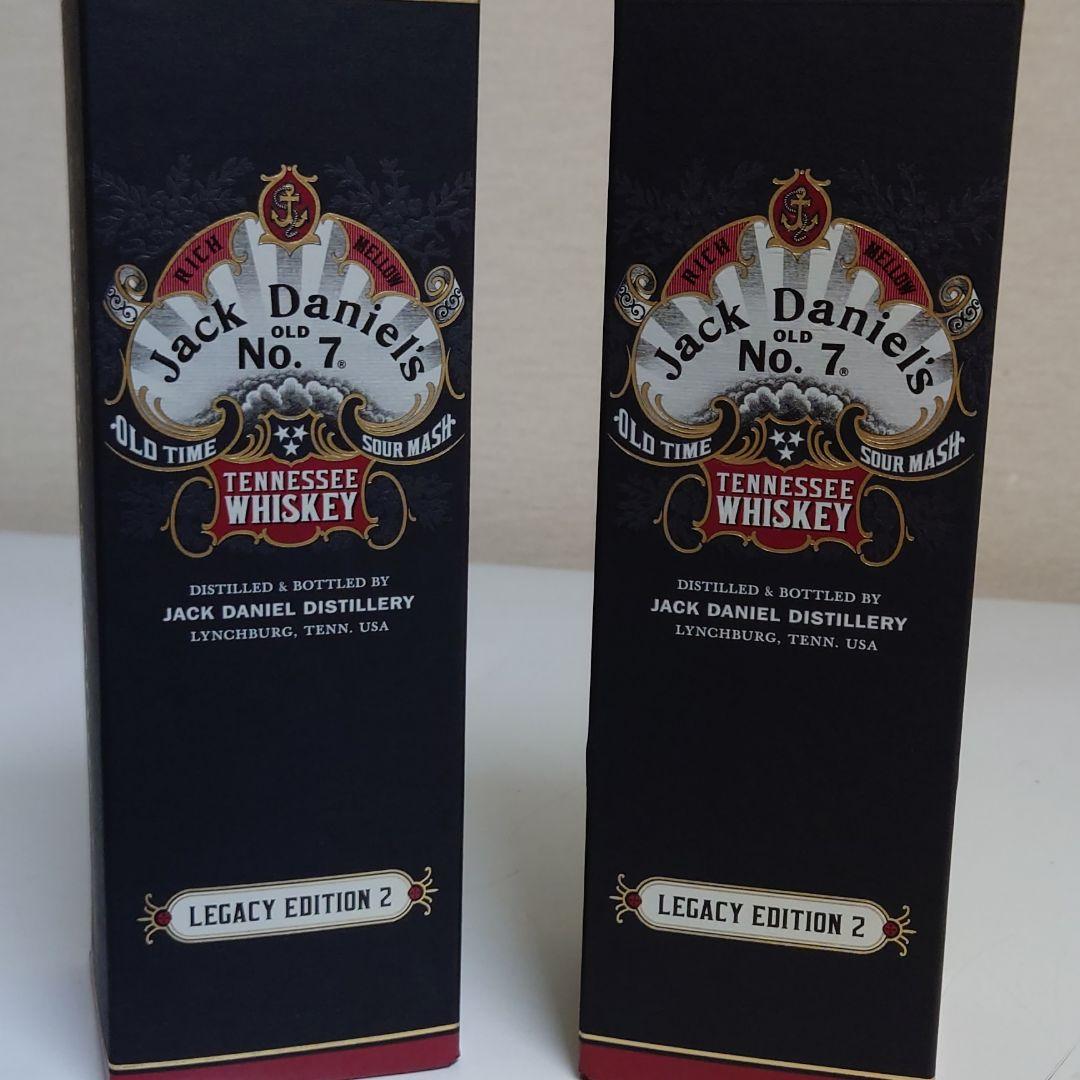 【レア物】ジャックダニエルレガシーエディション2箱付き　2個セット