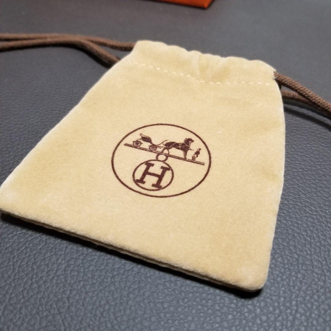 HERMES 馬蹄型マネークリップ シルバー