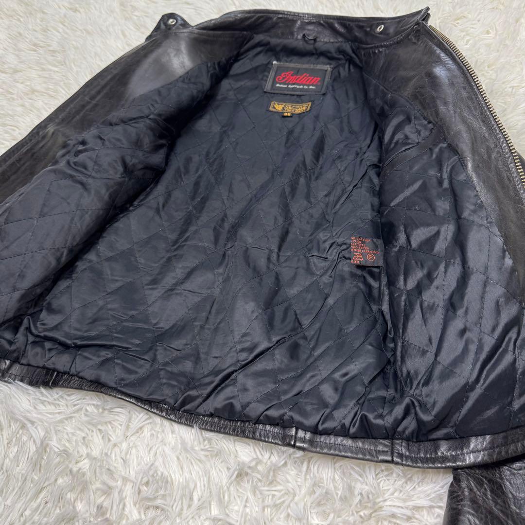 ☆【希少】Indian Motorcycle Co. シングルライダース 38☆