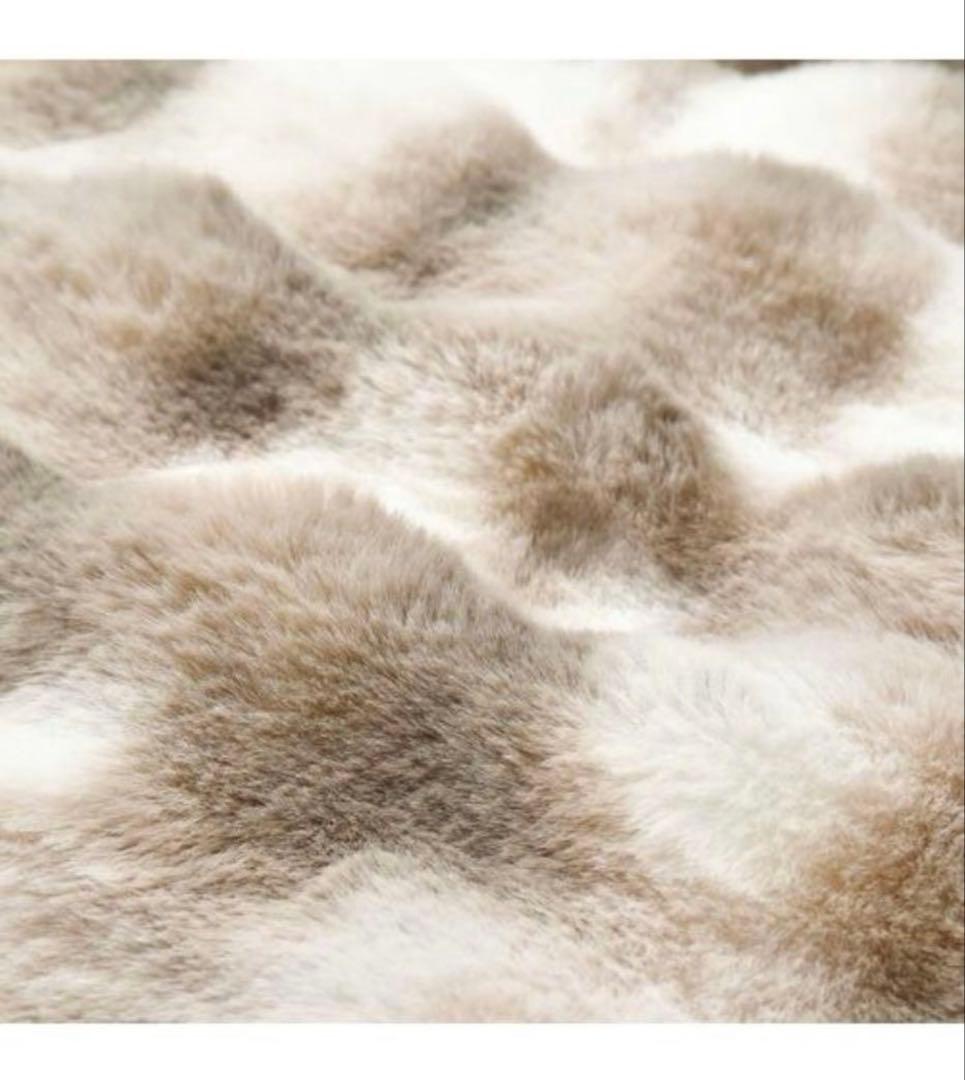 新品未使用 WARMY ポコモコファー 掛け布団カバー 枕カバー シングル