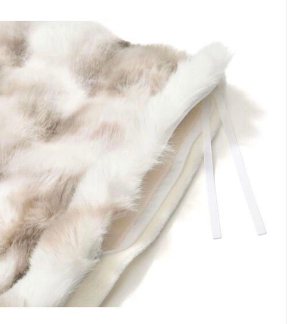 新品未使用 WARMY ポコモコファー 掛け布団カバー 枕カバー シングル