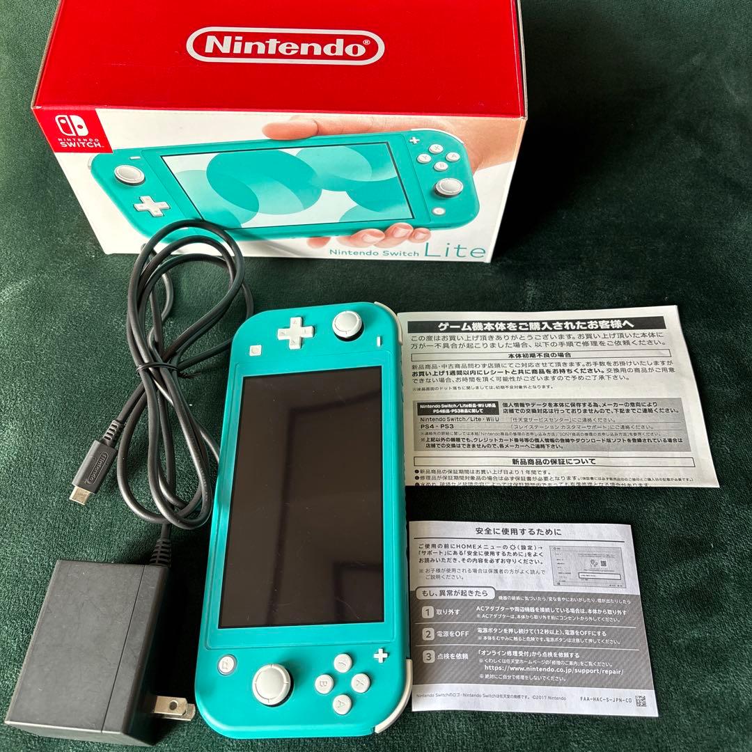 Nintendo Switch Lite ターコイズ　本体