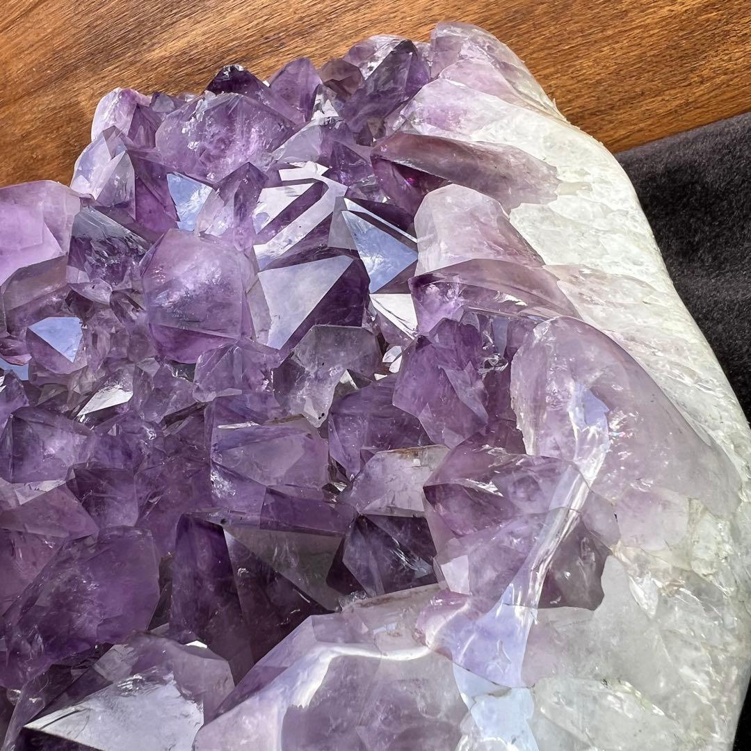 ✳️10.06kg‼️存在際立つ大迫力の紫水晶✨超大型 アメジストクラスター 天然石