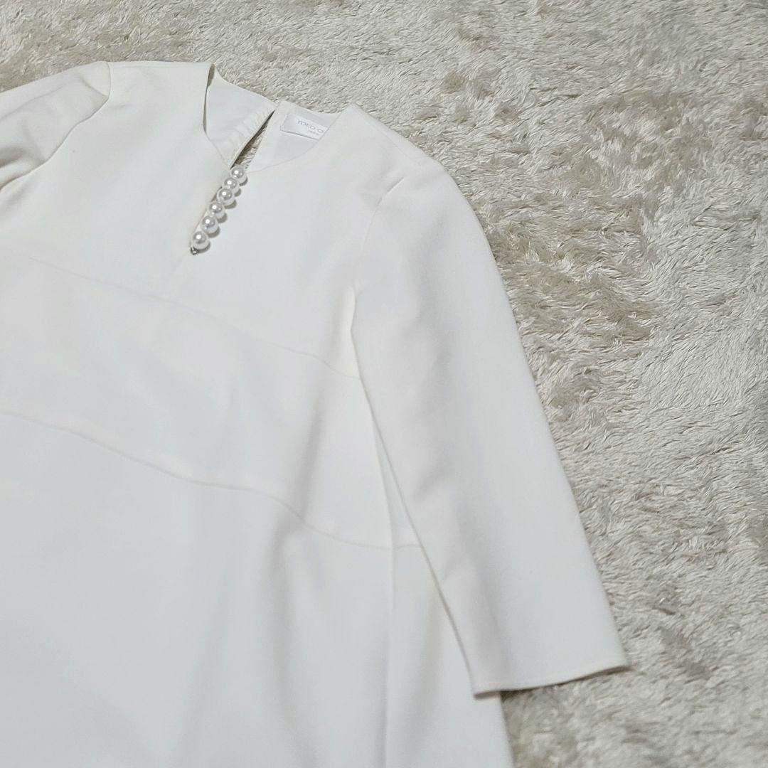 YOKO CHAN ヨーコチャン パールドレス ワンピース キッズ M 110㎝