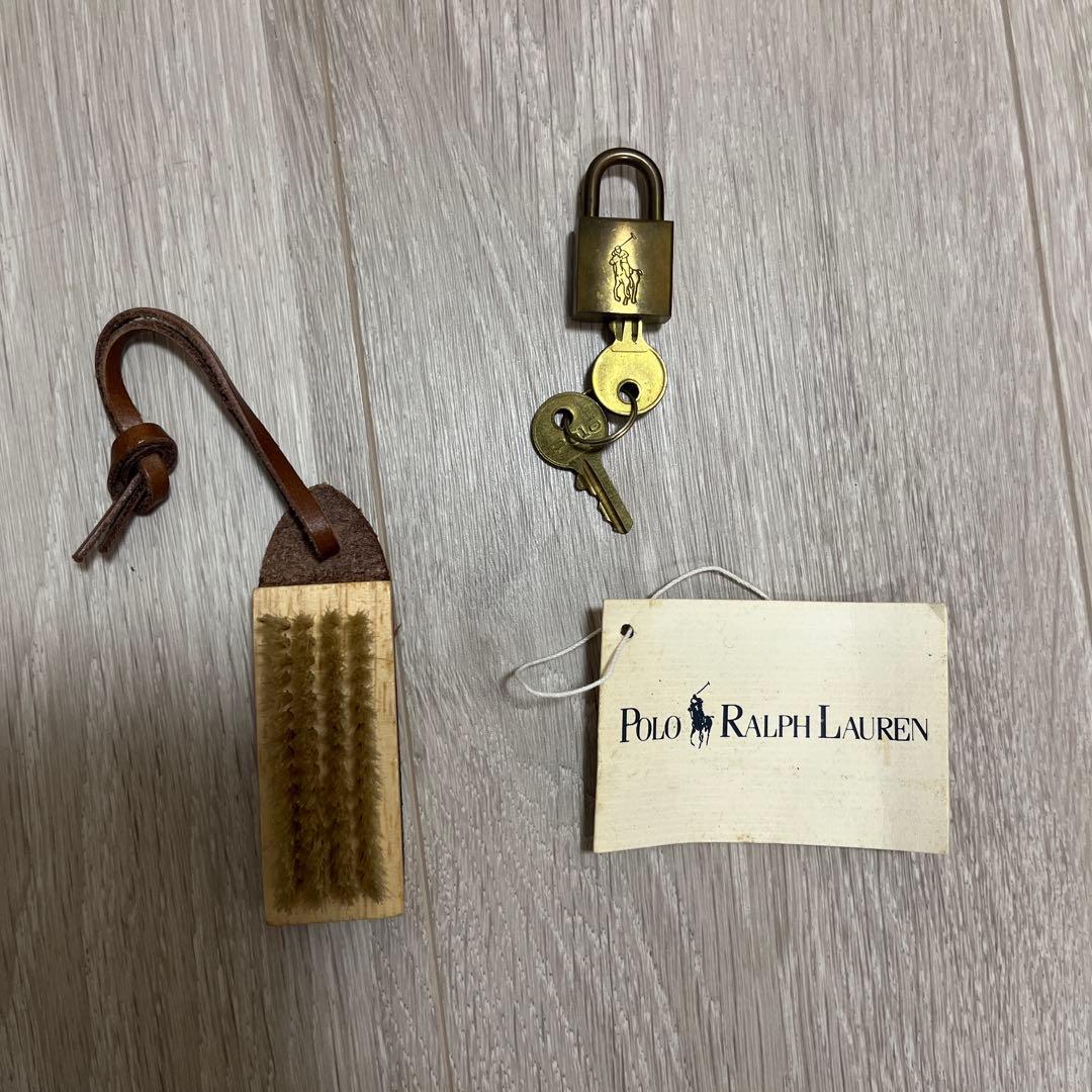 RALPH LAUREN 2way ボストンバッグ レザー