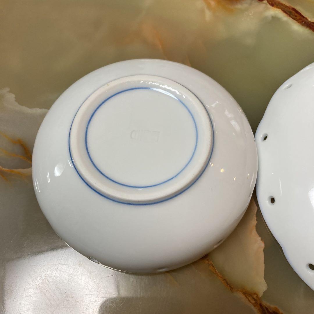 【たち吉】アイスクリームカップとソーサー5客とスプーン